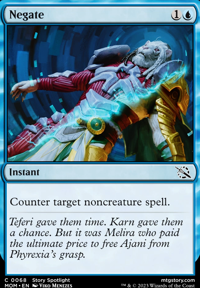 Negate feature for Merfolk Tribal Simic