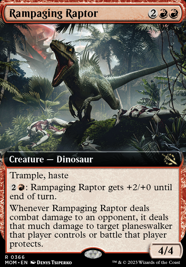 Featured card: Rampaging Raptor