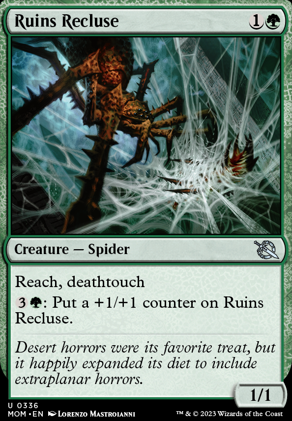 Ruins Recluse feature for Creepy Crawlies - Jumpstart