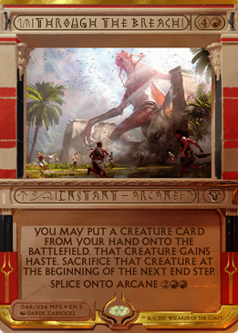 Featured card: Through the Breach