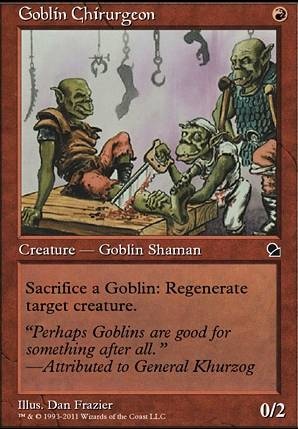 Featured card: Goblin Chirurgeon