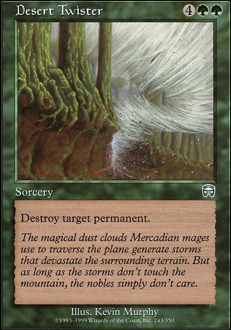 Desert Twister feature for Green Removal