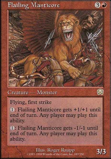 Flailing Manticore