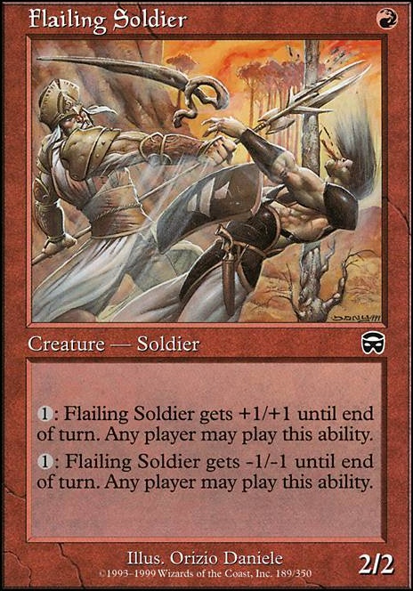 Featured card: Flailing Soldier