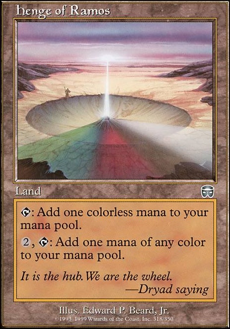 Henge of Ramos feature for List of All EDH Color Fixing Lands