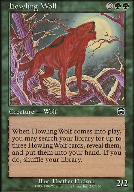 Featured card: Howling Wolf