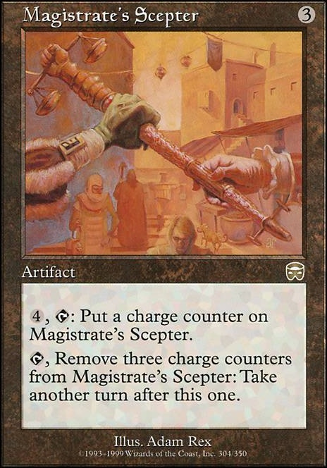 Magistrate's Scepter feature for TIME PRISON - Infinite turns control