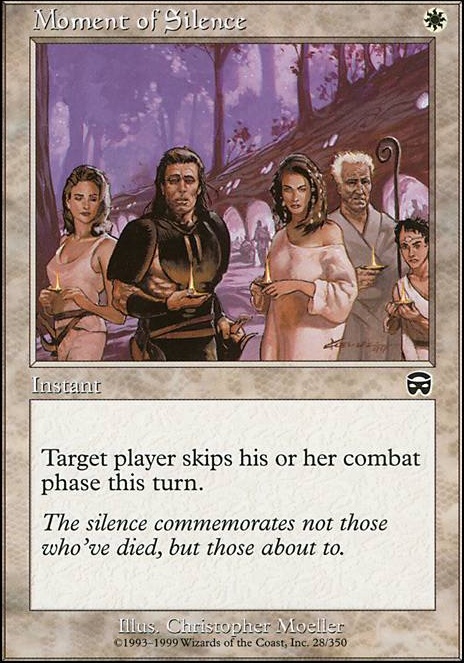 Featured card: Moment of Silence