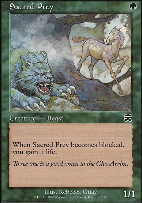 Featured card: Sacred Prey