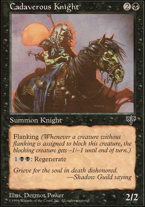 Featured card: Cadaverous Knight