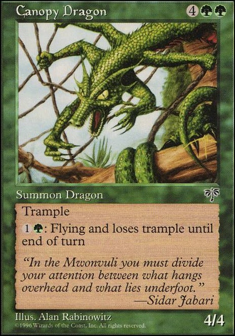 Featured card: Canopy Dragon