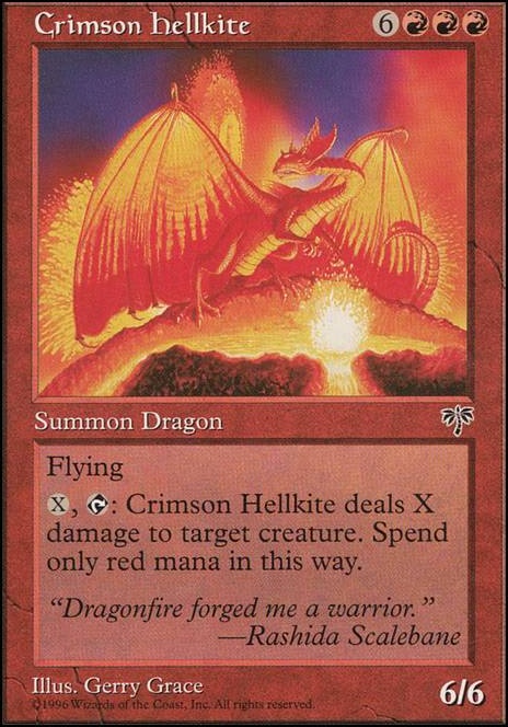 Featured card: Crimson Hellkite