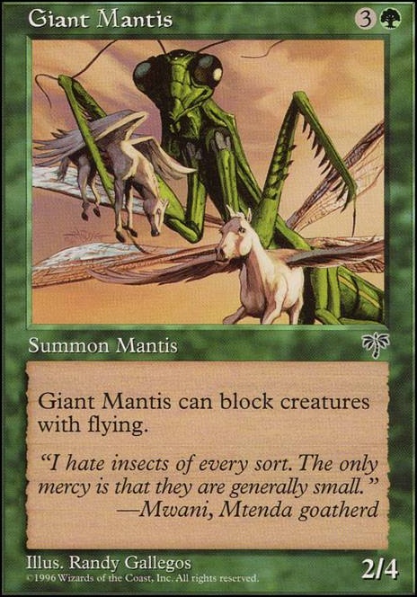 Giant Mantis feature for Welcome to the Grist Mill