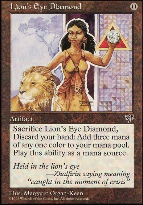 Featured card: Lion's Eye Diamond