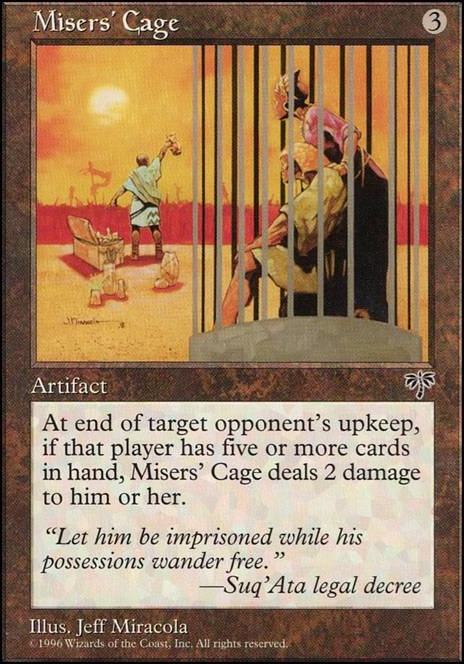 Featured card: Misers' Cage