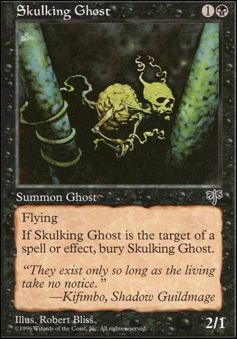 Featured card: Skulking Ghost