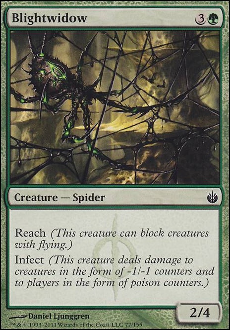 Blightwidow feature for Monogreen Infect