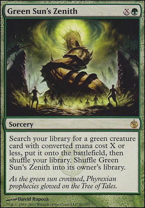 Featured card: Green Sun's Zenith