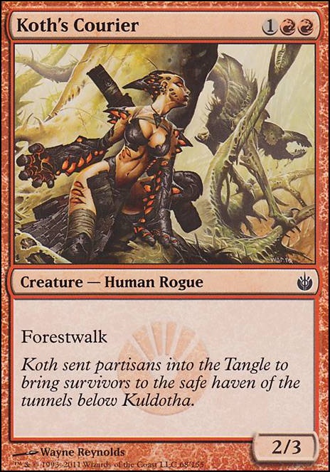 Featured card: Koth's Courier