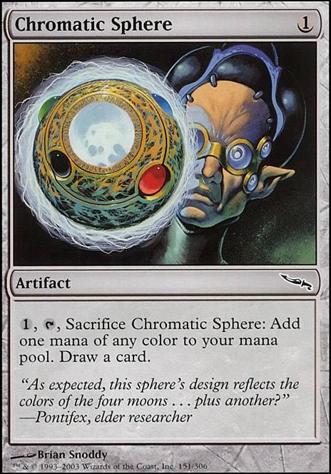 Featured card: Chromatic Sphere
