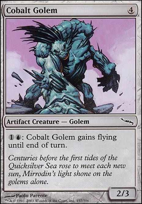 Cobalt Golem