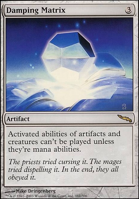 Featured card: Damping Matrix