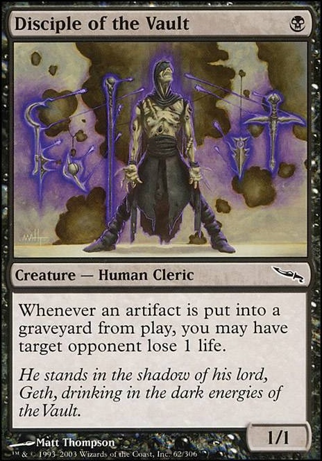 Featured card: Disciple of the Vault