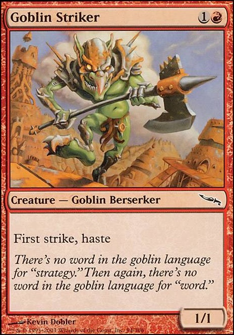 Featured card: Goblin Striker