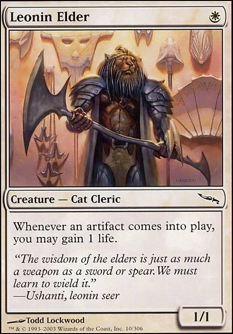 Featured card: Leonin Elder