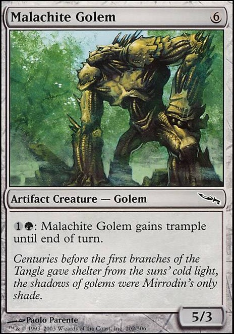 Malachite Golem