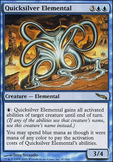 Quicksilver Elemental feature for Horde 'n Friends Semi-Budget