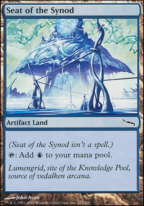 Seat of the Synod feature for Grixis Spellbombs