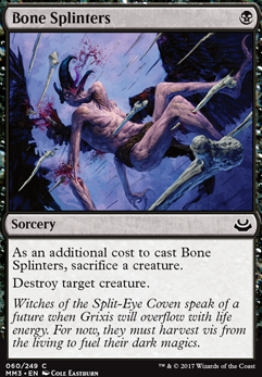 Featured card: Bone Splinters
