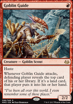 Goblin Guide feature for Mono-Red Vintage Burn