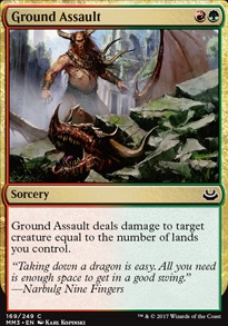 Featured card: Ground Assault