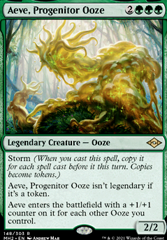 Aeve, Progenitor Ooze feature for Green/Black Ooze Counter