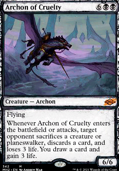 Featured card: Archon of Cruelty