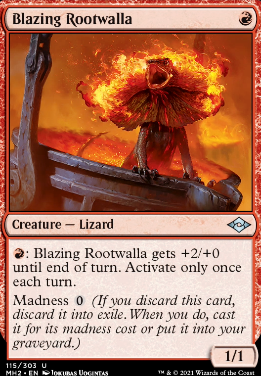 Featured card: Blazing Rootwalla