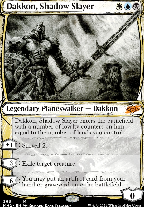 Featured card: Dakkon, Shadow Slayer