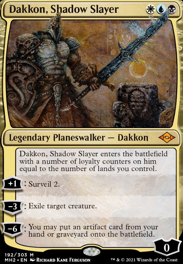 Featured card: Dakkon, Shadow Slayer