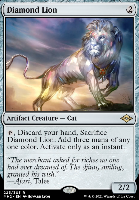 Diamond Lion feature for Oswald MonoWhite Combo