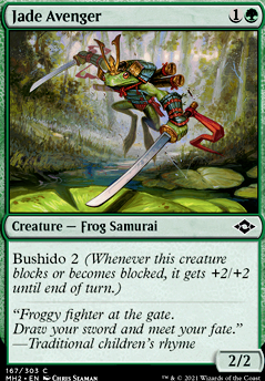 Jade Avenger feature for The Frog Bois