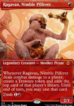 Ragavan, Nimble Pilferer feature for You Are a Pirate!