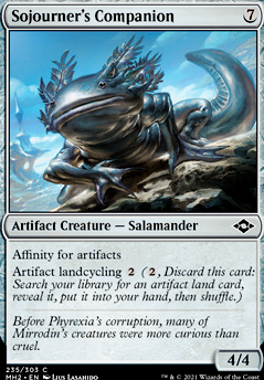 Sojourner's Companion feature for Temur Real Affinity Pauper
