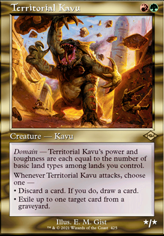 Featured card: Territorial Kavu