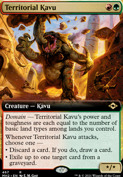 Featured card: Territorial Kavu