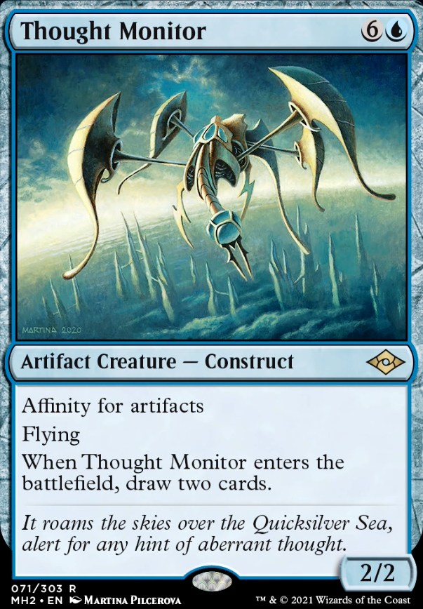 Thought Monitor feature for Jeskai-Affinity
