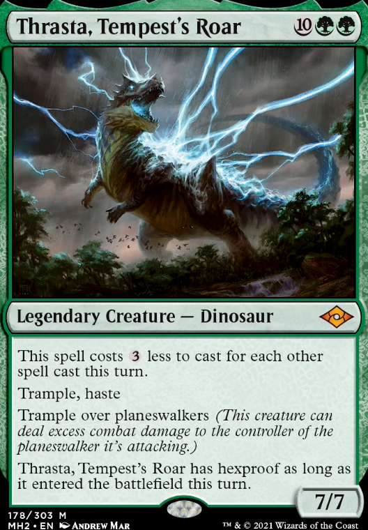 Featured card: Thrasta, Tempest's Roar