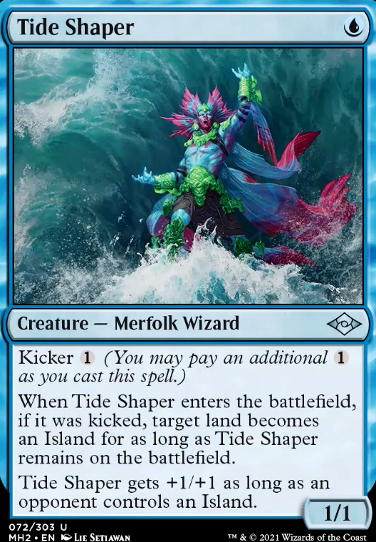 Tide Shaper feature for Legacy merfolk (Help)