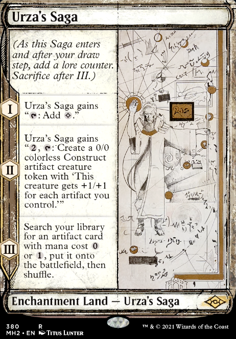 Featured card: Urza's Saga